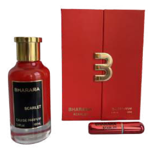 BHARARA SCARLET FEM 100ML- cofre