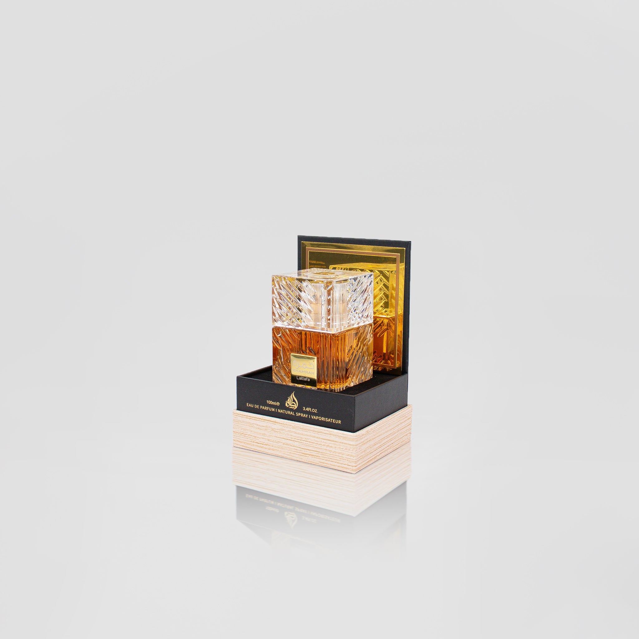 Khamrah de Lattafa 100 ml – Perfume Árabe Dulce y Especiado Unisex